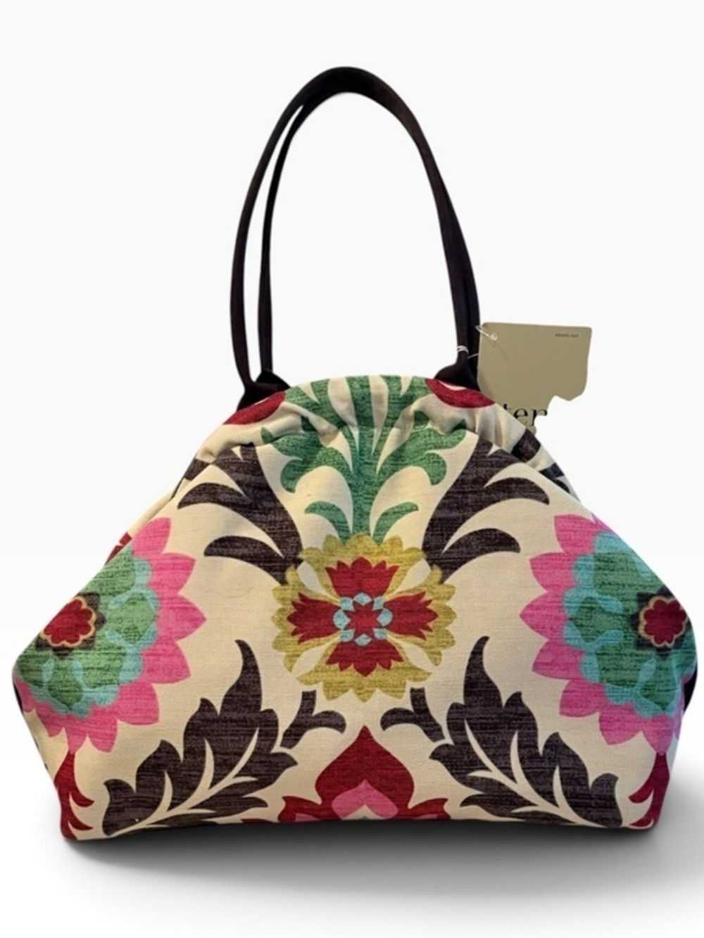 Atenti Betty Bag Santa Maria Suzani Floral Project Handbag NWT - Picture 1 of 10